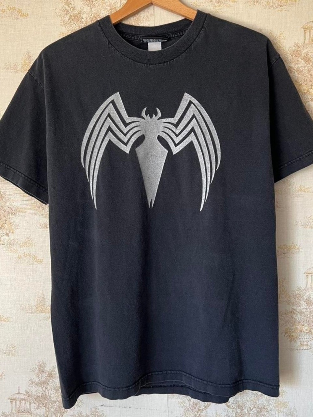 Vintage 00s 2007 Spider-Man 3 T-Shirt | Faded Symbiote Movie Promo | Size L